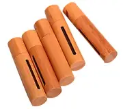 2 PACK Empty Bamboo Bottle for Essential oils scents Roll On Perfume scents