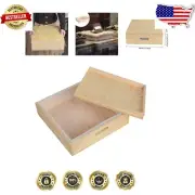 8L Large Silicone Soap Mold with Lid & Pine Box - Easy Release & Heat Retention