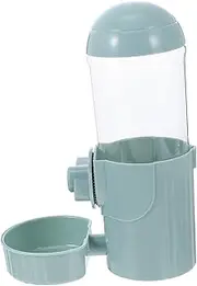 Toddmomy Automatic Drinking Fountain Pet Hanging Feeder Pet Drinking Cat Cage Bowls Hanging Pet Feeding Supply Dog Puppy Water Dispenser Cat Crate Bowls Cat Water Dispenser Hamster Blue Abs