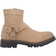 NEW Dingo Men's Road Trip Suede Ankle Boot, Natural Tan, Size 13D, MSRP: $130