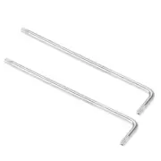 T20 Tamper Proof Torx Star Key Bit Wrench, L-Shape 4.5-inch Long Arm, CR-V 2 Pcs