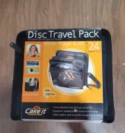 Case It Vintage Padded Travel Pack holds Player & Cds.UNUSED
