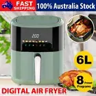 8in1 Air Fryer Kitchen Oven Rack Airfryer Oil Free Low Fat Healthy Food Cooker