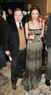 Michelle Yeoh her partner Formula One Ferrari executive Jean Todt - Old Photo