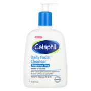 Cetaphil, Daily Facial Cleanser, Fragrance Free, 16 fl oz (473 ml)