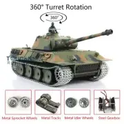 Henglong 1/16 7.0 Upgraded Metal German Panther V RC Tank 3819 360° Turret