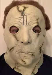 Signed Tyler Mane Halloween Michael Myers Replica Mask + Proof Rob Zombie