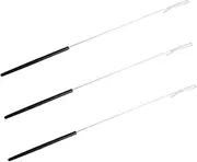 Totority 3Pcs Stainless Steel Puppet Control Handle for Puppets Puppet Arm Rod Accessories for Interactive Performances and Versatile Entertainment