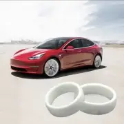 Tesla NFC Smart Key Ring For Tesla 3 / Y, 2019-2024, White Ceramic, Size 10 ...