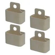 4x Boyle Craft 17.5cm Plywood Storage Caddy/Basket Desk Organiser Holder Small