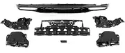 Gearwell Rear Diffuser Assembly, Black Chrome Exhaust Tailpipe Tips Compatible with C Class W205 05 AMG Line 2015-2020 C63 Style Rear Bumper Diffuser Exhaust Kit