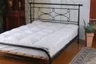 100% White Duck Feather Mattress Topper - King