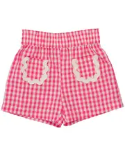 Toddler Girls Gingham Short