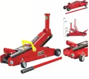 Torin Hydraulic Trolley Service/Floor Jack with Extra Saddle Fits: SUVs and E...