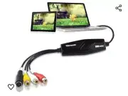 Video Capture Card, USB2.0 Video Capture Device, Video Converter Grabber , VHS