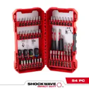 54PC Impact Driver Bit Set - Heavy Duty NEW Drill Bits
