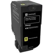 Lexmark CS725 YELLOW HIGH YIELD RETURN PROGRAM TONER CARTRIDGE 12K