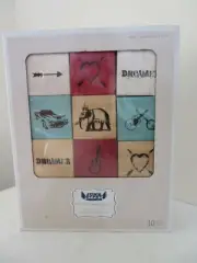 Pottery Barn Junk Gypsy Wood Dreamer Blocks Baby Blocks NEW