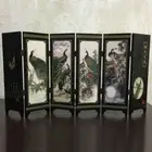 Suitable Screen Decor Divider Folding Ornament Partition Peacock Privacy