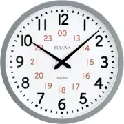 Atomic Analog Wall Clock Model C5003 Atomic Time 1, Sets Automatically, Quartz B