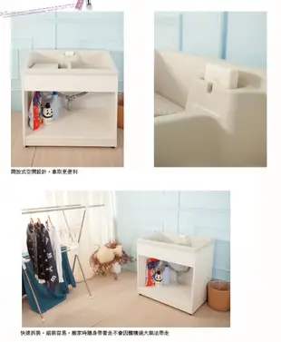 【kihome】櫥櫃型雙槽塑鋼洗衣槽(無門)/流理台/洗衣槽/洗手台/水槽/洗碗槽/洗 (4.4折)