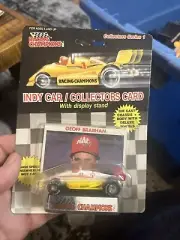 1989 Racing Champions Indy Car Geoff Brabham 1/64 W/Card and Display Stand - New