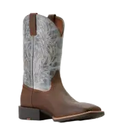 Ariat Men's Sport Wide Square Toe Earth Green Cowboy Boots 10053731