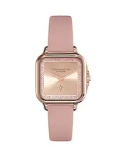 Olivia Burton Grosvenor Watch, 28mm Pink