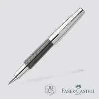 在飛比找momo購物網優惠-【Faber-Castell】天然樹脂雕紋 鑲木紋 黑色 鋼