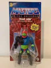 2020 Mattel Trap Jaw Masters Of The Universe Origins Unpunched Card MOSC MOTU