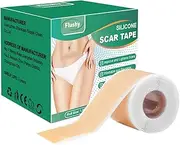 Silicone Scar Sheets - 1 Roll Silicone Scar Removal Sheets | Penetrating Deeply Scar Tape | Silicone Patches for Scars for Burn Scars, Scratch Scars, Trauma, Birthmarks, Birthmarks