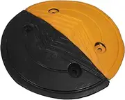 SOESFOUFU Rubber End Caps for Speed Bumps 2pcs Bump Stopper Caps Alert Strip Material