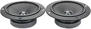 HCDEBKEZPW 2Pcs 3Inch Tweeters Loudspeakers Audio Speakers 4Ohm 50W KTV Dedicated Audio Visual High Sensitivity Speaker Bookshelf Speaker