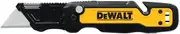 Dewalt Push & Flip Folding Utility Knife with Storage
