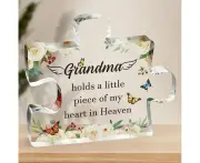 Grandma Memorial Puzzle Plaque Sympathy & Bereavement Gifts