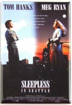 Sleepless in Seattle MAGNET 2"x3" Refrigerator Locker Movie Poster