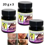 3x BLACK PHOMTHONG Cream Facial Hair Growth Herbal Mustache Beard Sideburns 20g