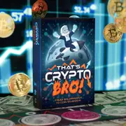 Bubblegum Stuff That's Crypto Bro Tabletop Family Fun Play Party Card Game