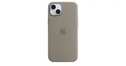 iPhone 15 Plus Silicone Case with MagSafe — Clay