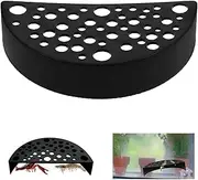 Wzenclave Shrimp Hides for Aquarium, Black Plastic Shrimp Cave Shelters & Small Fish Tunnel for Breeding, Durable Aquarium Hideout Decor, Tank Accessories for Shrimp and Small Fish