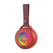 Portable Bluetooth Speakers by Celly Lightbeatrd Red