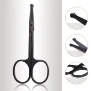 Eyebrow Scissors Comb Eyelash Hair Trimming Grooming Scissors Cosmetic Makeu WPD