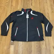 Snap-On Tools Embroidered Full Zip Windbreaker Jacket Size XL W/Hood North End