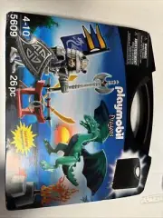 Playmobil 5609 DRAGONS 26pc Set ~ US Seller Knight Dragon Swords Take Along