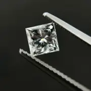 Lab Grown Diamond Certified 4.00 Ct CVD/HPHT Princess Cut Natural D color VVS1