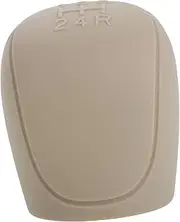 Kisangel Car Gear Cover Remote Control Cars Automotive Car Gear Knob Car Interior Decoration Car Gear Handle Cover Shift Knob Cover Car Gear Shifts Knob Cover Shifter Cover Beige