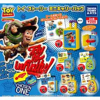 在飛比找樂天市場購物網優惠-全套6款【日本正版】玩具總動員 迷你貼紙行李箱 扭蛋 轉蛋 