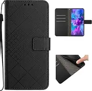 Cover Compatible with Samsung Galaxy A13 4G,Compatible with Samsung Galaxy A13 4G SM-A135F Flip Stand Wallet Card Slot PU Leather + Phone Case Black