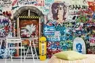 3D Abstract Graffiti Wallpaper Wall Mural Removable Self-adhesive 10