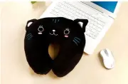 Cartoon U Shaped Travel Car Rest Pillow Neck Support Head Rest Nursing Cushion